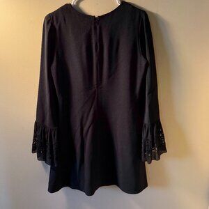 Saint Laurent Crew Neck Mini Dress